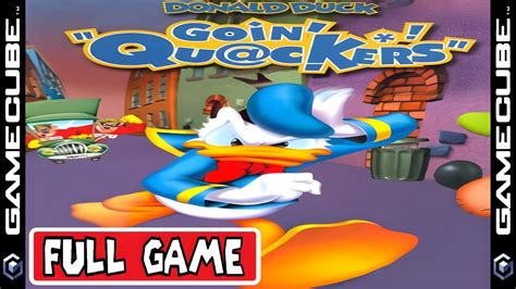 DONALD DUCK GOIN QUACKERS FULL GAME [GAMECUBE] GAMEPLAY FRAMEMEISTER ...