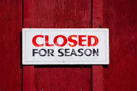 Closed For The Season Stock Photo | Royalty-Free | FreeImages