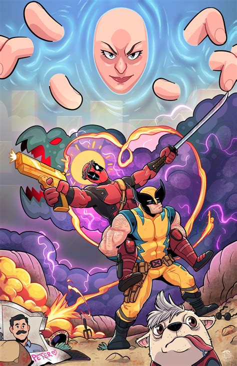 Deadpool and Wolverine fan art poster by Yonsoncb on Newgrounds