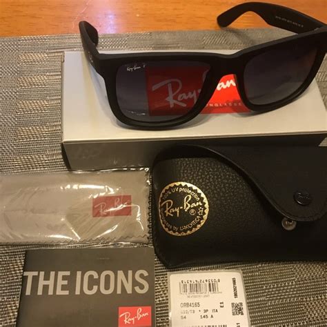 Ray-Ban | Accessories | New Genuine Justin Ray Bans Polarized Matte Black | Poshmark