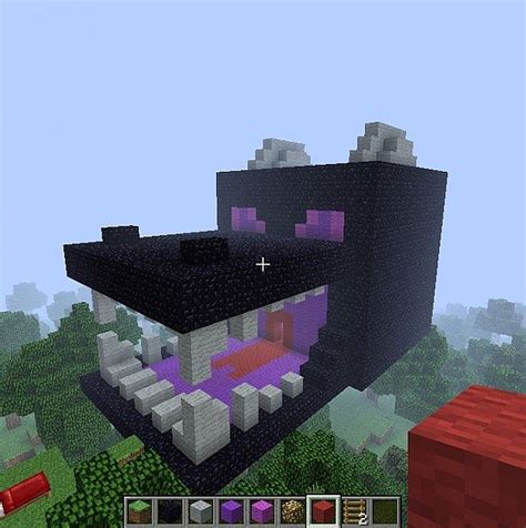 End Dragon Head House Minecraft Project