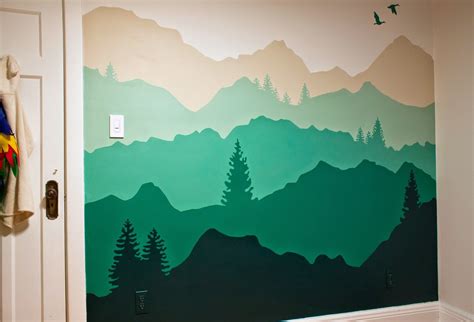 Pam Lostracco | Kids room wall, Kids room paint, Mountain mural