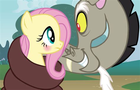 Discord And Fluttershy. by floppytheshipper on DeviantArt