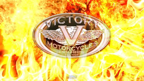 Victory Motorcycles Logo Wallpaper - WallpaperSafari