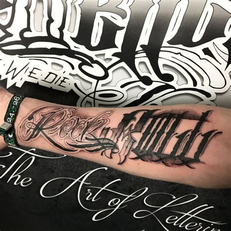 Rock n Roll | Tattoo website, Rock n roll tattoo, Tattoo lettering