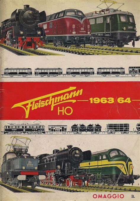 FLEISCHMANN CATALOG 1963-64 Trains Locomotives Stations - Etsy