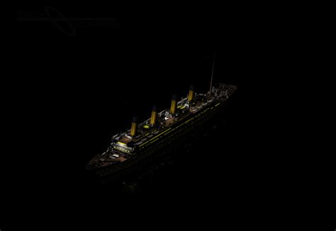 Titanic at Night (Distant) by ThetaGraphics on DeviantArt