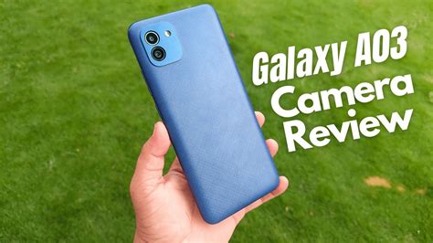 Samsung Galaxy A03 Camera REVIEW - YouTube