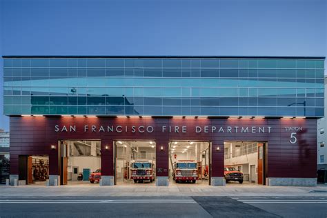 Architectural Glass for San Francisco Fire Station 5 Viracon | San ...