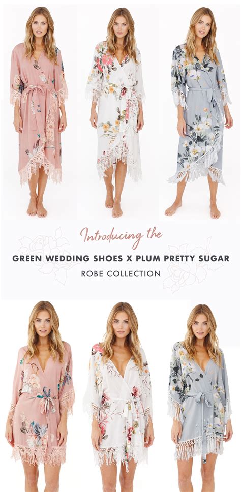 Introducing the GWS x Plum Pretty Sugar Floral Bridesmaids Robe Collection! | Plum pretty sugar ...