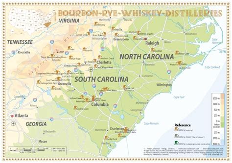 Map North And South Carolina - Maping Resources