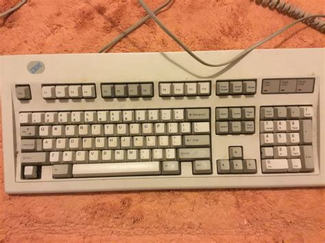 Found this old IBM model m keyboard, and have no idea what to do with ...