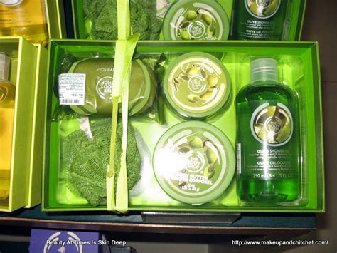 The Body Shop Gift Boxes for him and her, eye candies and etc