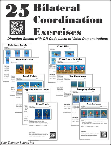 25+ Bilateral Coordination Exercises - Your Therapy Source