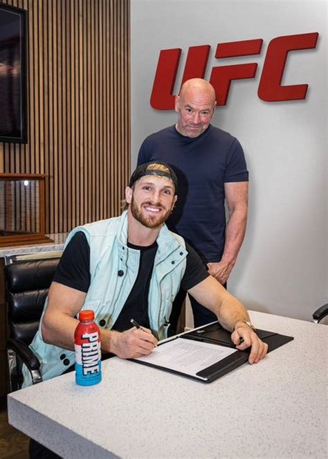 Logan Paul signs contract with UFC alongside Dana White and says 'I could cry' - Daily Star