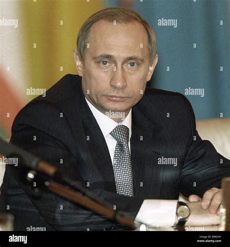 Acting Russian President Vladimir Putin attending the session of the ...