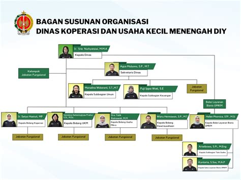 Struktur Organisasi Dinas Koperasi dan UKM DIY - DISKOPUKM DIY