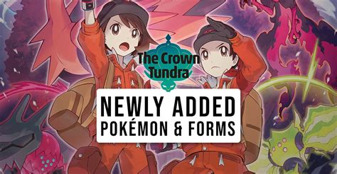 New Pokémon & Forms in The Crown Tundra | PokéJungle