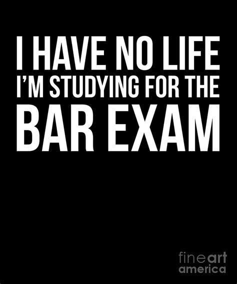 Bar Exam Funny Law School Graduation Gifts Design Drawing by Noirty Designs - Fine Art America