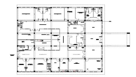 Commercial Building Floor Plans Free Download - Cadbull