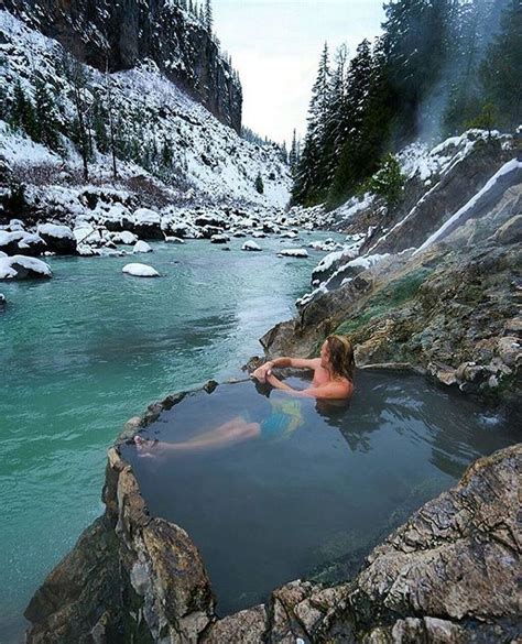 « Keyhole Hot Springs, Canada, photo by @Joel Schat » | Places to ...