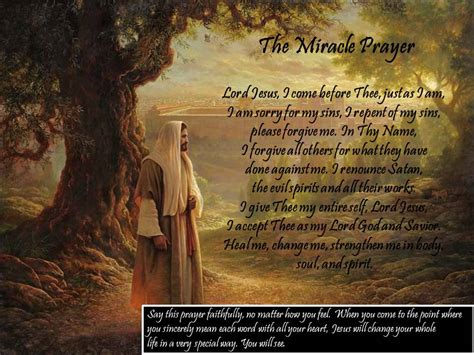 The Miracle Prayer ~ Daily Online Prayer Guide