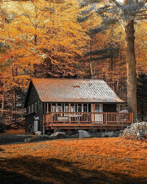 Autumn Cozy | Cabins in the woods, Arched cabin, Cabin