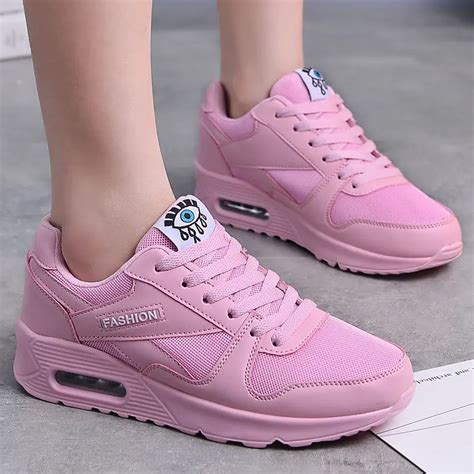 MWY Women Casual Shoes Vulcanize Female Fashion Sneakers Zapatillas De Mujer Lace Up Breathable ...