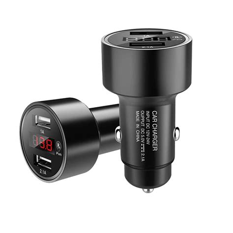 Car GPS Tracker Locator Real Time Tracking Device Dual USB Car Charger ...