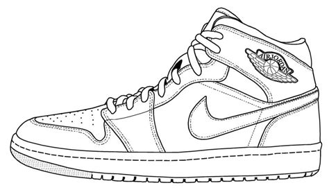 air jordan 1 high drawing - Cerca con Google | Nike shoes air force, Air jordan shoes, Sneakers ...