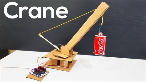 How to Make Remote Control CRANE from Cardboard