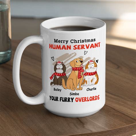 Merry Christmas - Personalized Custom Coffee Mug – PAWSIONATE