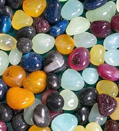 Multicolor Natural Onyx Stone, For Decoration at Rs 120/kg in New Delhi ...