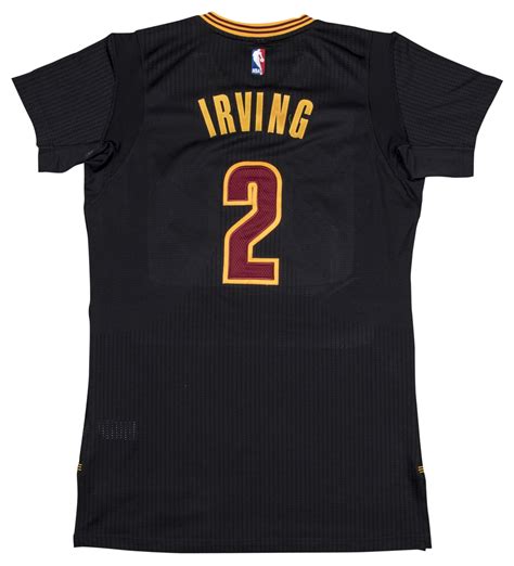 Lot Detail - 2015-2016 Kyrie Irving Game Used Cleveland Cavaliers Black ...