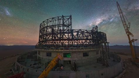 The Extremely Large Telescope is halfway complete