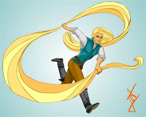 Rapunzel - male edition by MaksLange on Newgrounds