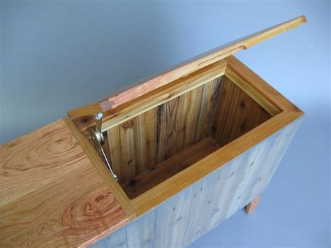 Reclaimed Wood Storage Chest/bench - Etsy