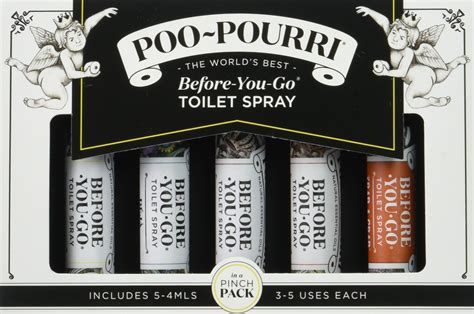 Poo-Pourri in a Pinch Pack Toliet Spray Gift Set, 5 Piece | eBay