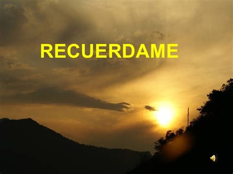 Recuerdame