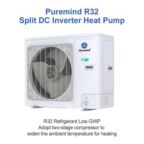 Gree R32 Inverter Heat Pump Air To Water Cooling Heating For Hot Water ...