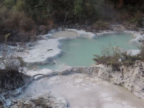 'Kohua Poharu' Mud Pools -- Orakei Korako Cave & Thermal Park -- Reporoa -- New Zealand -- 28th ...