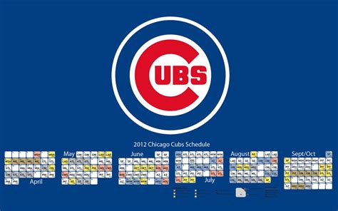 Chicago Cubs Schedule Wallpaper - WallpaperSafari