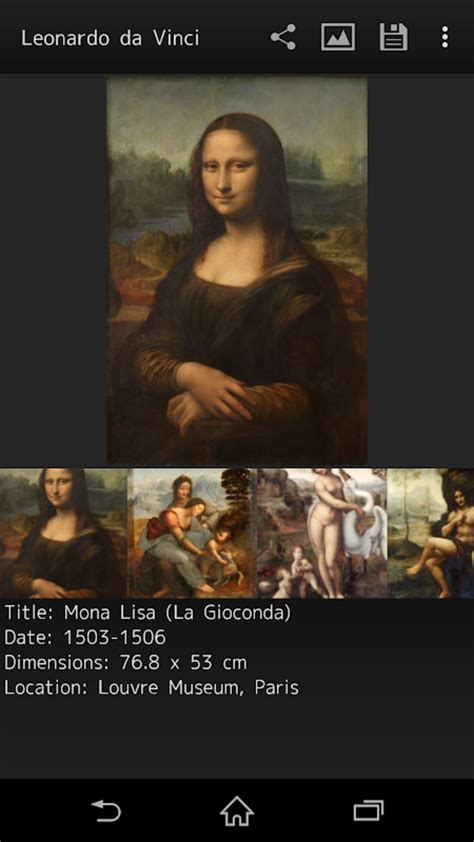 Leonardo da Vinci Paintings APK for Android - Download