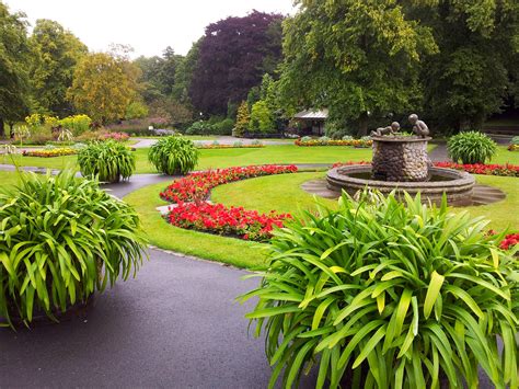 Free Images : tree, nature, path, grass, plant, lawn, flower, pond ...