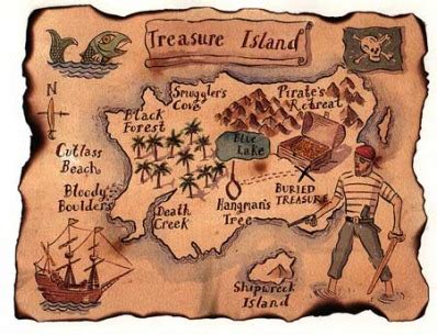 Treasure Island Map Project - Trey F's Online Portfolio