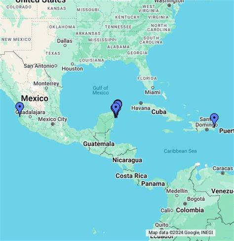 Punta Cana Mexico Map - South Carolina Map