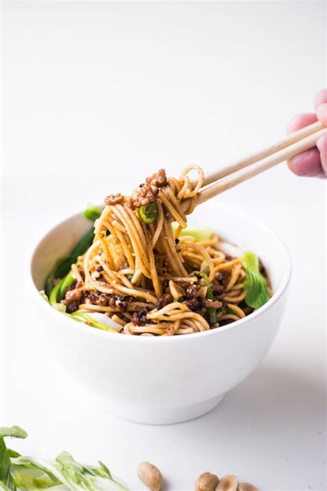 Chinese Dan Dan Noodles ~ easy authentic recipe!