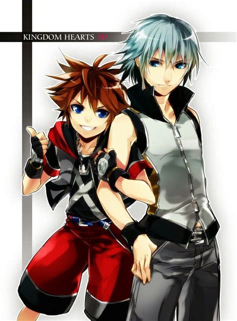 Sora & Riku fan art | Kingdom hearts, Kingdom hearts art, Riku kingdom ...