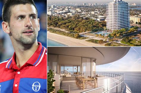 Novak Djokovic House / Tour Tennis Player Novak Djokovic's Luxe Miami ...