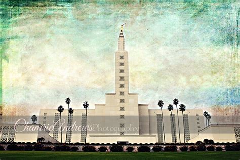 Los Angeles LDS Temple Instant Digital DOWNLOAD Large - Etsy